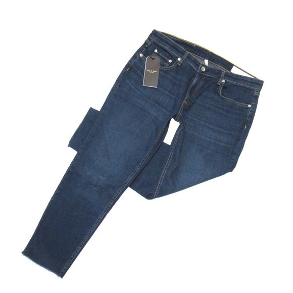 NWT rag & bone Dre in New Worn Low Rise Slim Boyfriend Stretch Jeans 31 - Picture 2 of 8